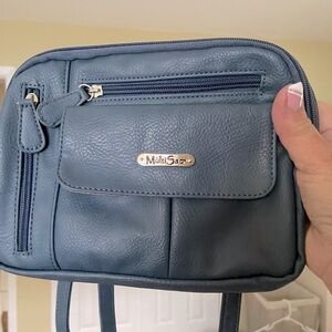 Blue Crossbody Bag
